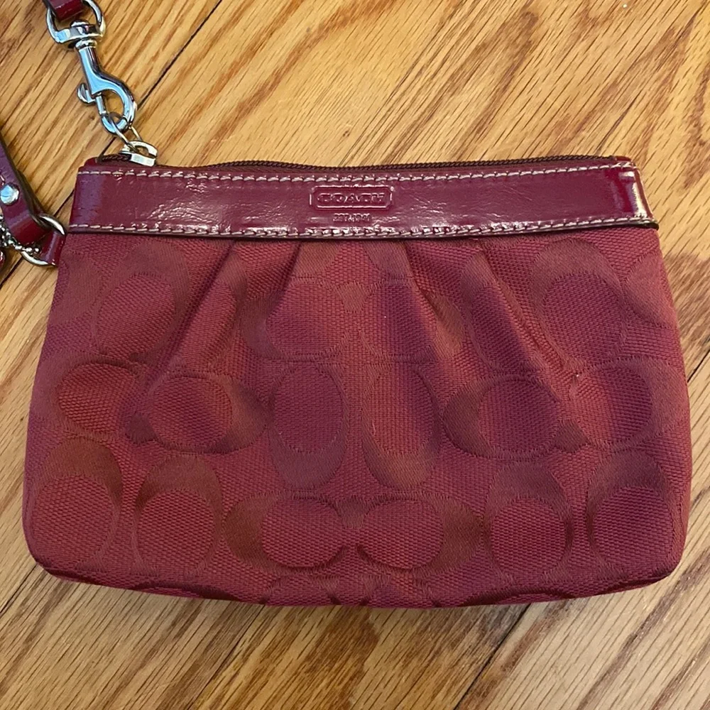 Authentic Coach Wristlet - Picture 2 of 6